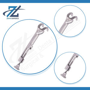 Pinza de Sujeción de Huesos Manual de Acero Inoxidable Lowman, Infantil 125mm, Niño 175mm, Adulto 205mm, Fabricante de Instrumentos Quirúrgicos, Pakistán - Product Image 4