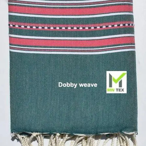 100% algodón lanza tejidos personalizados Waffle Jacquard arenque hueso térmico gancho libre Leno teje colores tamaños pesos a granel - Product Image 1