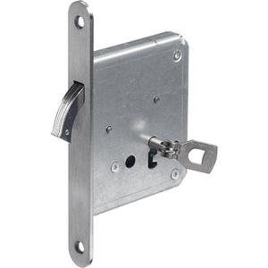 Circular Bolt Lock 0371/0372 20 X 172 mm BKS Steel <b>Square</b> <b>Key</b> Wall Organizer - Product Image 1