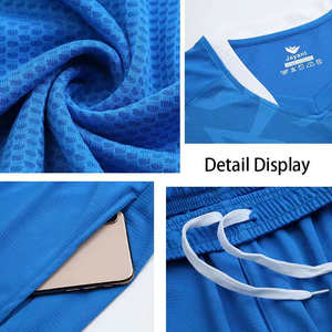 Vente en gros d'uniformes de football pour équipes écoles et clubs mettant en vedette des ensembles de vêtements de football élégants de couleur dégradée - Product Image 5