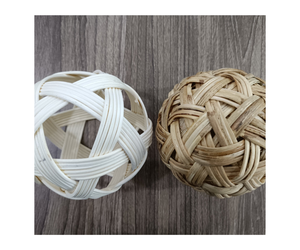 ลูกบอลหวายธรรมชาติและขายดีที่สุดลูกบอลหวายแขวนตกแต่งหน้าต่างห้องนั่งเล่น - Product Image 4