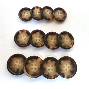 Nouveautés Logo personnalisé vêtements manteau bouton en résine accessoires du vêtement couture boutons de costume pour vêtements - Product Image 1