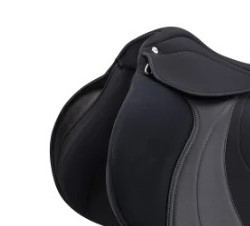 Sillín de doma sintético ecuestre ODM multiusos Colores y tamaños personalizados Carreras de caballos en inglés Mejor precio India - Product Image 3