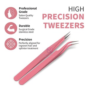 Pinces à épiler chirurgicales JIMED Premium en acier inoxydable |   Instruments dentaires réutilisables de haute qualité |   Tailles personnalisées Marque privée - Product Image 4