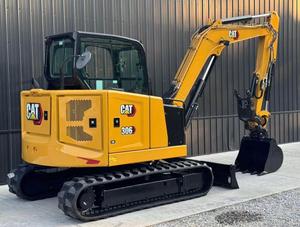 ENVÍO GRATUITO Miniexcavadora CAT 306 CR con Motor Diésel de 52 HP, Calefacción/aire Acondicionado/Radio, Cucharón de 24 Pulgadas, Aprobado por la EPA y la CE, Pulgar Hidráulico, PLC - Product Image 2