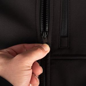 Chaqueta de Seguridad Impermeable y Cortavientos, Chaqueta Softshell Negra para Hombre y Mujer, Ropa de Trabajo para Exteriores, OEM - Product Image 3