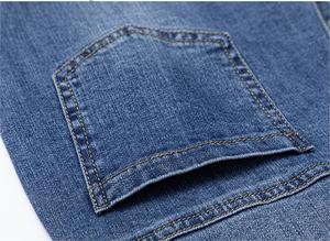 กางเกงยีนส์ขาสั้นทรงหลวมสำหรับผู้หญิงกางเกงยีนส์ผ้าฝ้ายสำหรับใส่ลำลอง - Product Image 6