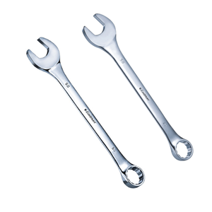 Clé à molette combinée Eastman, clé à cliquet, outils à main, métrique, norme GS, finition mate, emballage suspendu, acier inoxydable - Product Image 1