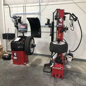 Machine combinée professionnelle Bluevipper Elite pour l'équilibrage des roues et le changement des pneus pour camions/voitures/motos/VTT/SUV - Product Image 2