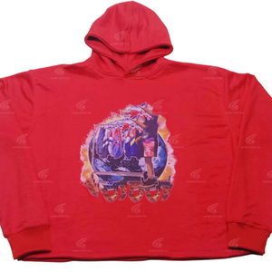 Hiver Coton/Polyester Pullover Hoodie Solid Hooded Comfortable Terry Fleece Fabric Casual Design DTG Printing Customized Logo - Product Image 1