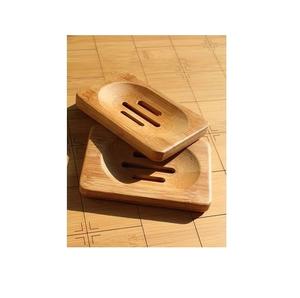 Jabonera de madera duradera de lujo con estilo para baño Bandeja de jabonera de diseño moderno Accesorio perfecto para baño o cocina. - Product Image 1