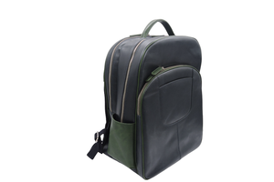 Personalizable Robusto de moda y duradero de cuero genuino Diseñador de lujo Laptop Unisex Mochila Bolsas con cierre de cremallera - Product Image 2