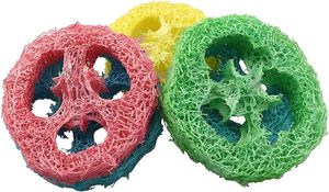 Recién llegado, juguetes para masticar de lufa natural orgánica para suministros para mascotas hechos a mano de Vietnam - Product Image 3