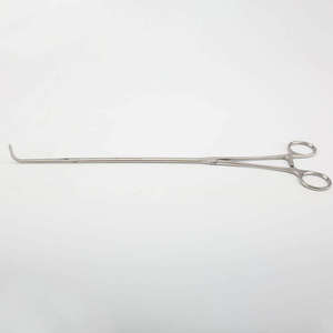 Fórceps laríngeos indirectos Ent quirúrgicos/fórceps de captura de huesos de pescado/fórceps de corte de pústula laríngea Ent quirúrgico indirecto L - Product Image 1