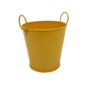 ถังเหล็กเคลือบผงสำหรับปลูกต้นไม้สีชมพูกุหลาบแวววาวออกแบบได้ตามต้องการ - Product Image 4