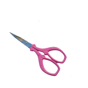 Couleur rose enduit poignée fantaisie ciseaux à broder ciseaux à ongles professionnels ciseaux fantaisie coupe de fil cisailles à broder - Product Image 1