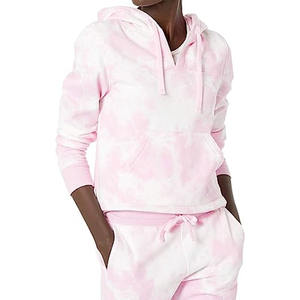 Sudaderas con Capucha Tie Dye para Mujer, Estilo Casual de Invierno, Corte Holgado, Manga Larga, con Bolsillos, Colores y Tallas Personalizables - Product Image 1