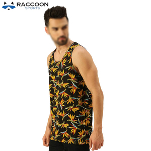 Camiseta Deportiva de Último Diseño para Hombre, para Gimnasio y Entrenamiento Muscular, de Poliéster/Spandex, de Secado Rápido y Transpirable, Raccoon Sports - Product Image 3
