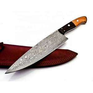 Cuchillo de Chef Profesional de 8 Pulgadas, Hoja de Acero Inoxidable con Alto Contenido de Carbono, Mango de Acero Damasco Japonés VG10 Forjado de Primera Calidad, Ajustable - Product Image 2