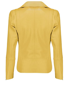 Chaqueta de Motociclista de Cuero - Chaqueta de Cuero Casual para Motociclista - Product Image 4