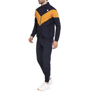 Conjunto de chándal con capucha y cremallera de bloque de Color personalizado para hombre, ropa informal de invierno, chándal transpirable con cierre de cordón, estampado 2 en 1 - Product Image 2