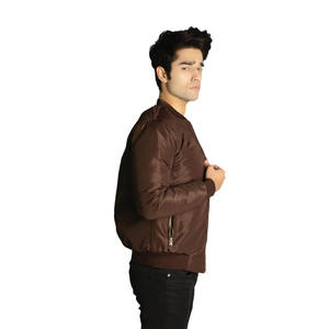 Las chaquetas de bombardero de invierno más vendidas para hombre con logotipo personalizado tela de lona impermeable diseño con capucha y servicio OEM - Product Image 3