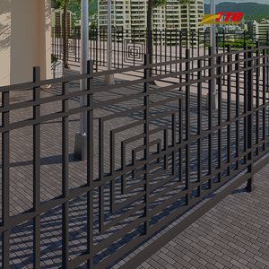 Clôture décorative en fer forgé avec des motifs floraux et appel intemporel pour les jardins élégants, les patios et les paramètres de la cour - Product Image 5