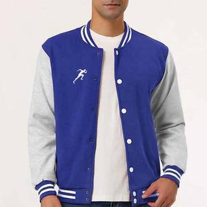 2025 vestes d'université pour hommes vestes de Baseball Vintage haute rue nouvelle mode avec Logo Design collège veste de Baseball pour hommes - Product Image 1