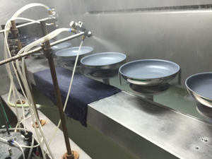 Línea de producción de pintura antiadherente personalizada Longhua para producir maceta de aluminio - Product Image 5