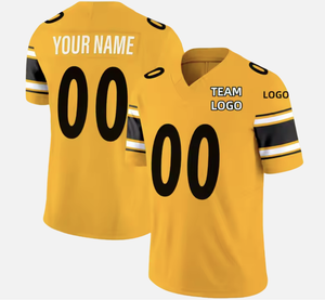Camisetas de fútbol multicolor personalizadas con número, uniforme de fútbol americano con nombre de equipo personalizado - Product Image 3