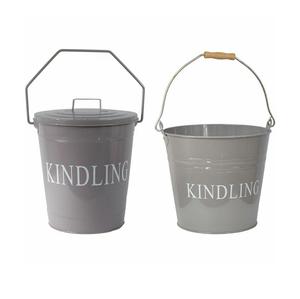 Metal <b>Coal</b> <b>Bucket</b> With Handle Perfect for Storing Firewood and Fireplace Accessories Durable and Practical for Home Use - Product Image 6