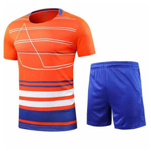 Ensemble de vêtements de sport de tennis à sublimation personnalisée en gros vêtements de tennis respirants 100% en tissu de maille de polyester - Product Image 1