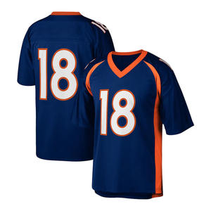 Maillot de football de l'équipe professionnelle Nouveau design Maillot de football américain à sublimation avec impression personnalisée Maillot de toute taille - Product Image 4