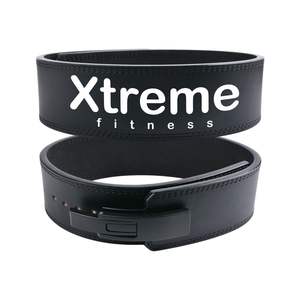 Ceinture de musculation unisexe en cuir de vachette de haute qualité, respirante, avec boucle à levier pour le soutien de la taille, 10 mm/13 mm - Product Image 5