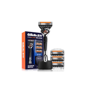 Maquinilla de afeitar Gillette, venta al por mayor, precio barato, mango ergonómico, calidad de afeitado - Product Image 4