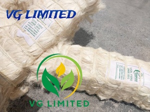 Fibre de sisal blanchie blanche 100% naturelle / Fibre de sisal de qualité / Matière première en fibre de sisal - Product Image 5