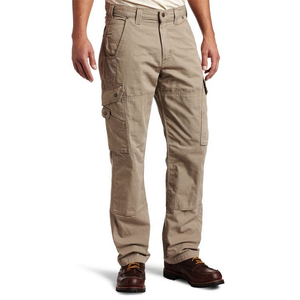 Venta caliente Popular Work Jeans para hombres Diseño de doble rodilla con bolsillo para teléfono celular Pantalones de trabajo para hombres Hecho en INDIA - Product Image 4