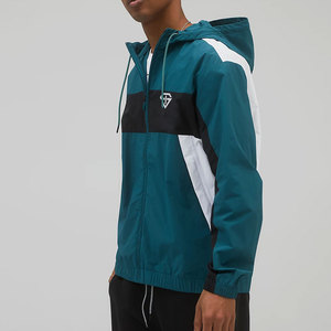 Custom Men's Waterproof Breathable Hooded Stand Collar Windbreaker <b>Jacket</b> for <b>Winter</b> Outdoor Training & <b>Running</b> - Product Image 2