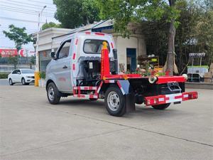 รถยกขยะแบบมีตะขอเกี่ยว3M3รถบรรทุกขยะขนาดเล็กรถขนขยะแบบม้วนเล็ก - Product Image 6