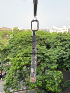 Colgante Personalizado de Plata 925 con Letras de Hiphop para Hombre, Cadena de Eslabones Cubanos con Diamante de Moissanita, Colgantes de Moda - Product Image 6