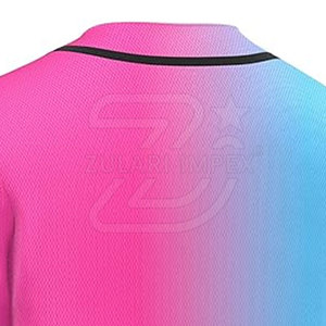Maillot de baseball professionnel fabriqué en 2026, nouveau, prix raisonnable, logo personnalisé, design par sublimation, maillot de baseball en polyester - Product Image 5