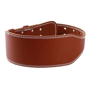 GAF Ceinture d'haltérophilie en cuir véritable de la meilleure qualité fabriquée en usine Ceinture d'haltérophilie en cuir durable pour le dos - Product Image 1