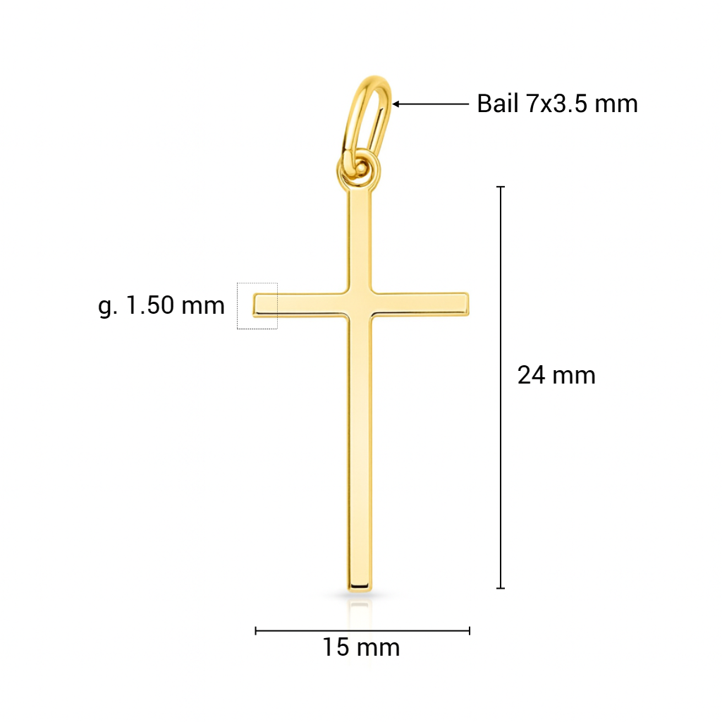 เยลโลว์โกลด์ 24x15มม
