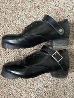 Chaussures de danse latine en cuir véritable de qualité supérieure pour débutants - Semelle souple et confortable pour enfants et adultes
