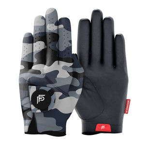 Guantes de golf grises Guantes de golf personalizados para torneos y regalos Impresión de logotipos, Unisex Cómodo Durable Suministro a granel disponible - Product Image 1
