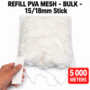 Malla de PVA para Pesca de Carpa en Agua Dulce, Recarga de 15/18mm, 5000m, Ecológica, Soluble en Agua, Presentación de Cebo, Hermética con Cierre Zip - Product Image 1