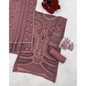 Setelan Kurta/Kurti Pengantin Wanita Desain Mewah dengan Desainer Premium untuk Pesta Pernikahan & Resepsi, Ekspor ke Seluruh Dunia - Product Image 4