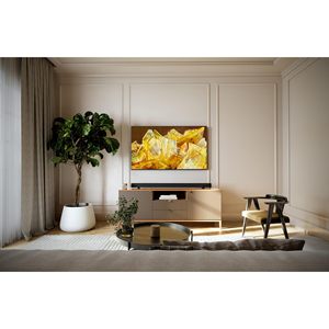 Offres promotionnelles Téléviseur intelligent LED 4K Ultra HD Full Array de 65 pouces pour le divertissement à domicile avec système de barre de son surround - Product Image 1