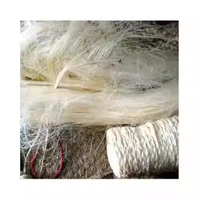 Fibre de Sisal Naturelle Blanche de Qualité Supérieure 3L 3S UG SSUG Écologique 90cm Grade A KE pour Béton et Filage (Motif Brut)