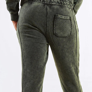 Casual 2025 Custom Logo Acid Wash <b>Men's</b> Jeans <b>Elastic</b> Waist OEM Service <b>Trousers</b> High Quality Acid Wash <b>Trouser</b> For <b>Men's</b> - Product Image 4